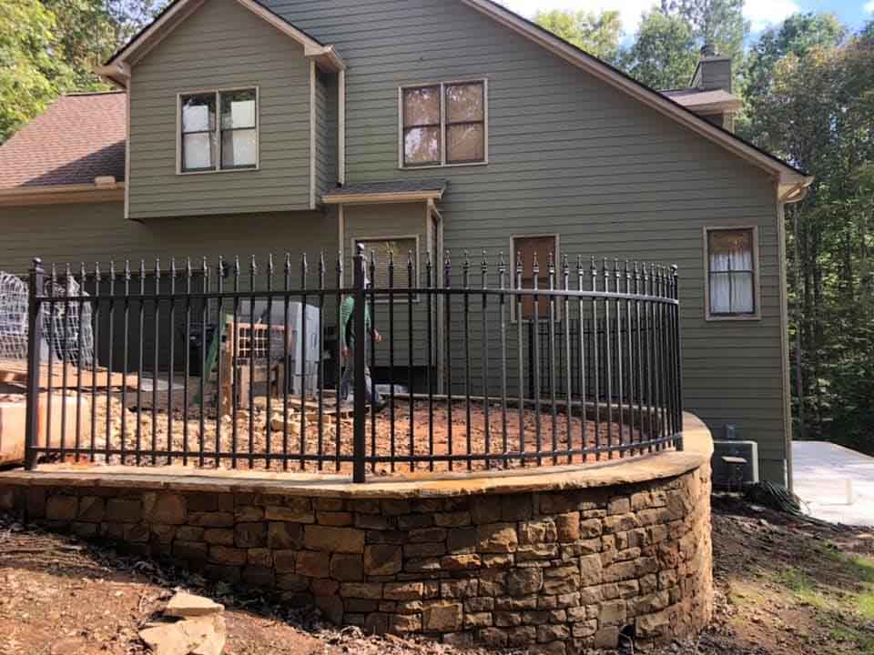 Gate installation
