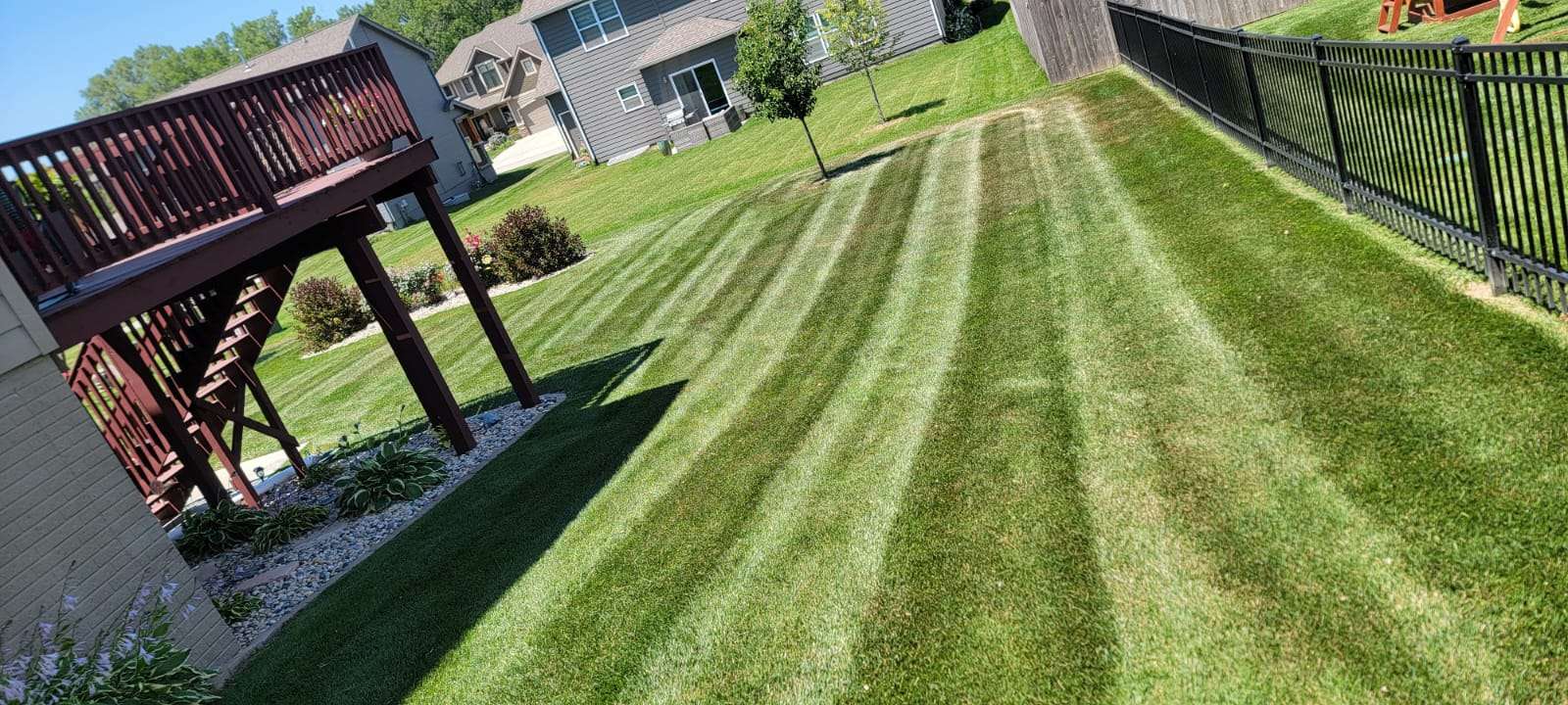 Lawn Mowing background
