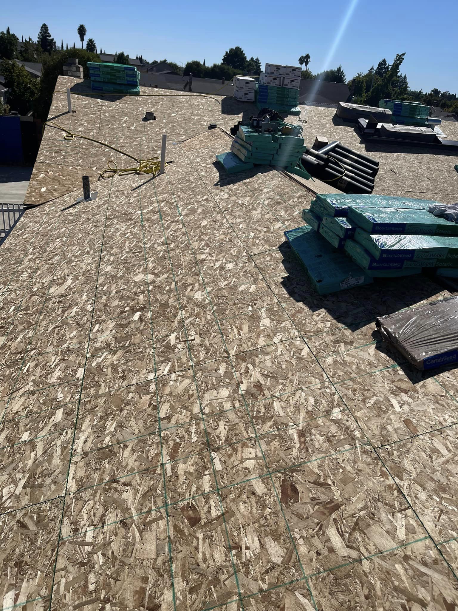 Torch Down Roofing background