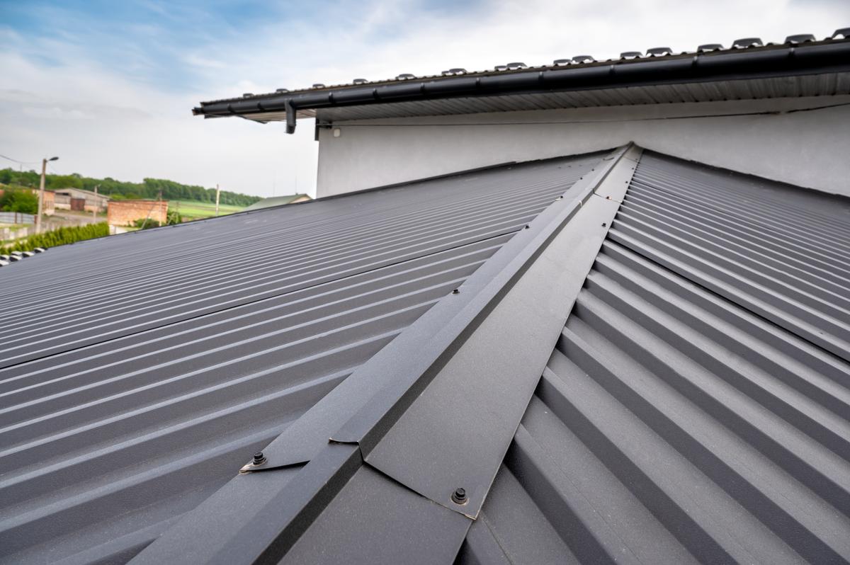 Metal Roofing background