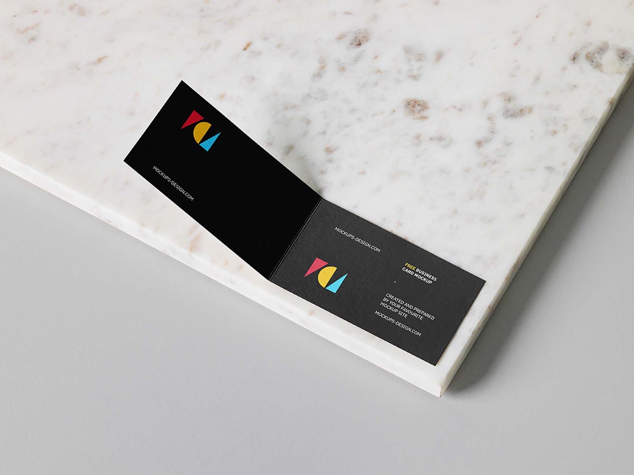 Folded Business Cards 14PT + Matte Finish