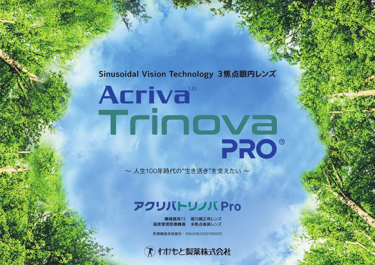 Acriva Trinova Proの製品紹介資料