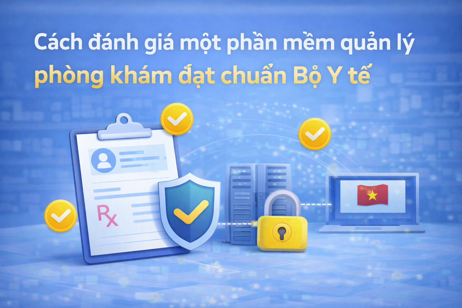 Cách đánh giá một phần mềm quản lý phòng khám đạt chuẩn Bộ Y tế