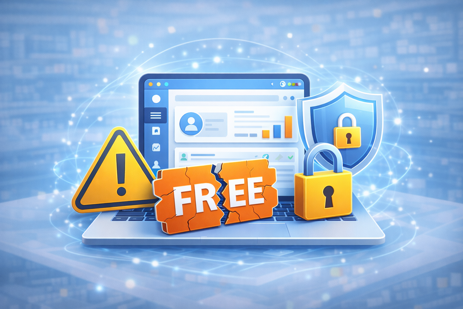 Có nên download phần mềm quản lý phòng khám free? Những rủi ro cần biết