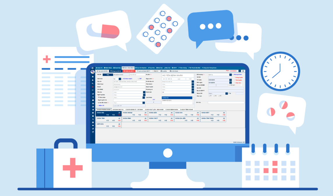 Vì sao phòng khám nhỏ KHÔNG nên dùng phần mềm quản lý “đóng gói sẵn” cho bệnh viện lớn?