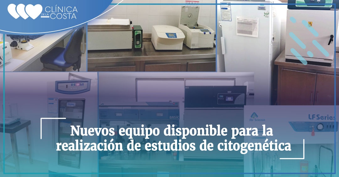 Nuevos equipo disponible para la  realización de estudios de citogenética