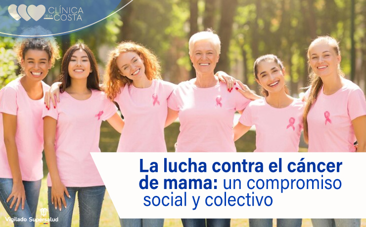 La lucha contra el cáncer de mama: un compromiso social y colectivo