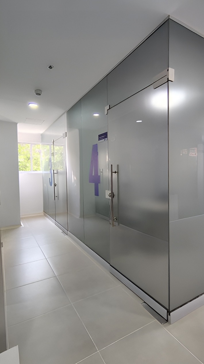 Pasillo de la clínica