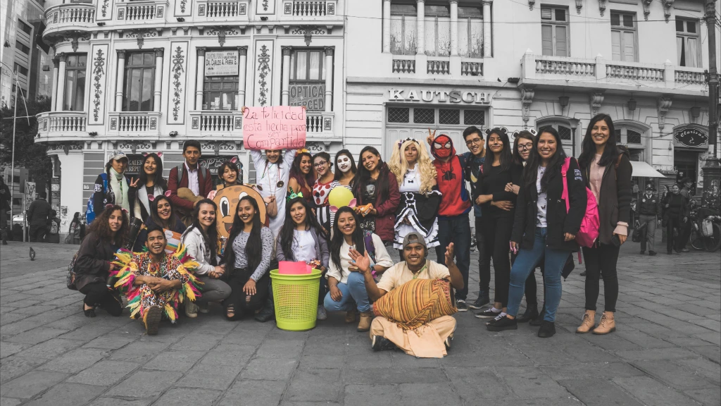 Equipo Voluntario de la Fundación Unifranz