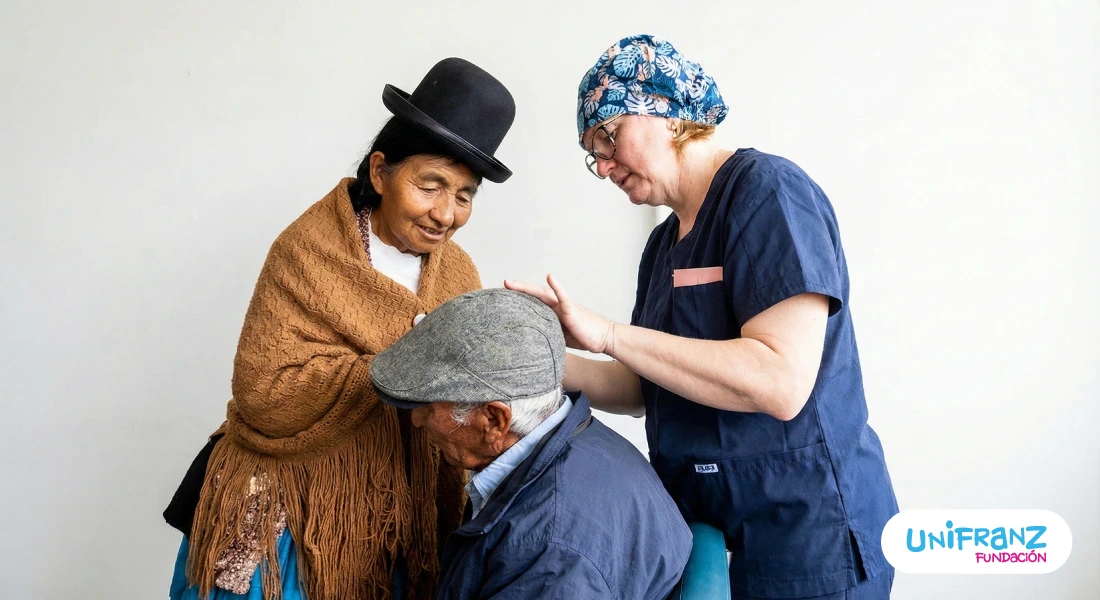 Pacientes beneficiados de la misión de CanDASHA en Bolivia.