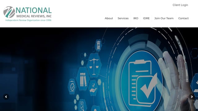 National Medical Reviews (NMR) homepage