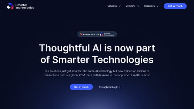 Thoughtful homepage