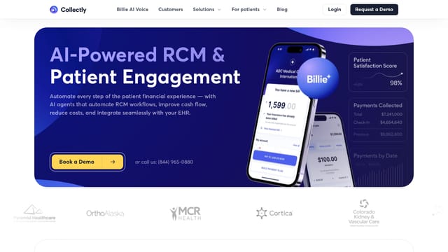 Collectly homepage