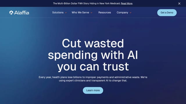 Alaffia Health homepage