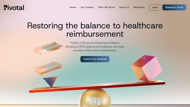 Pivotal Health homepage