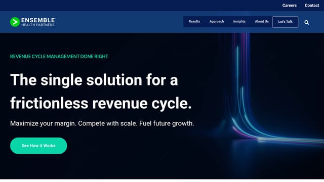 Ensemble Health Partners homepage