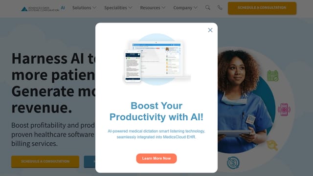 ADS homepage