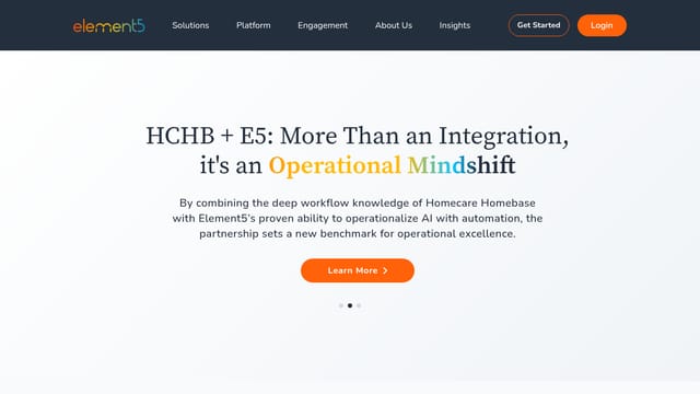Element5 homepage