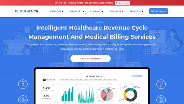Plutus Health Inc. homepage
