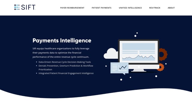 Sift Healthcare homepage