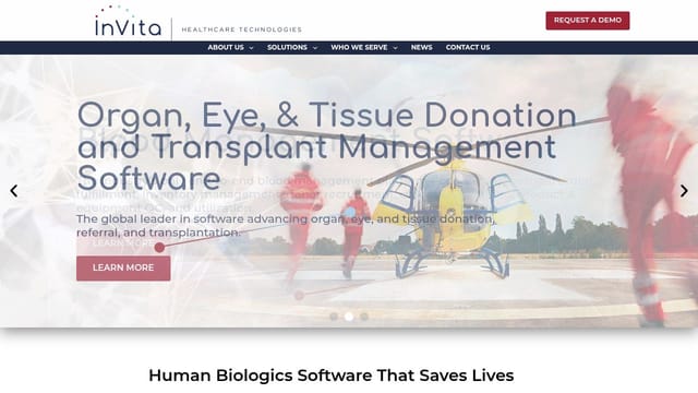 InVita Healthcare Technologies homepage