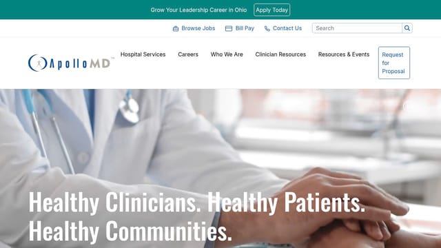 ApolloMD homepage