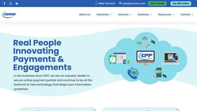 CBOSS, Inc. homepage
