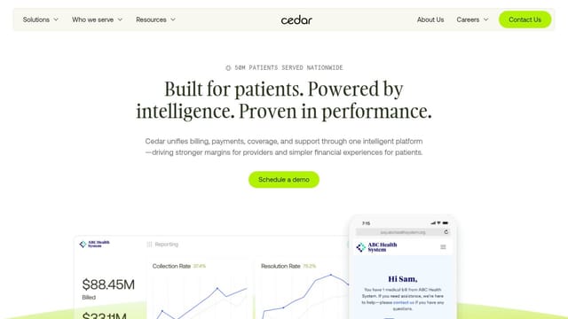 Cedar homepage