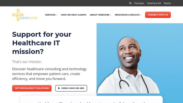 Cerecore homepage