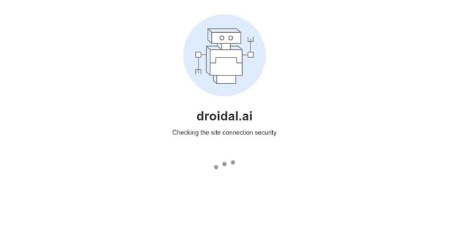 Droidal homepage