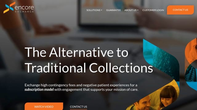 Encore Exchange homepage