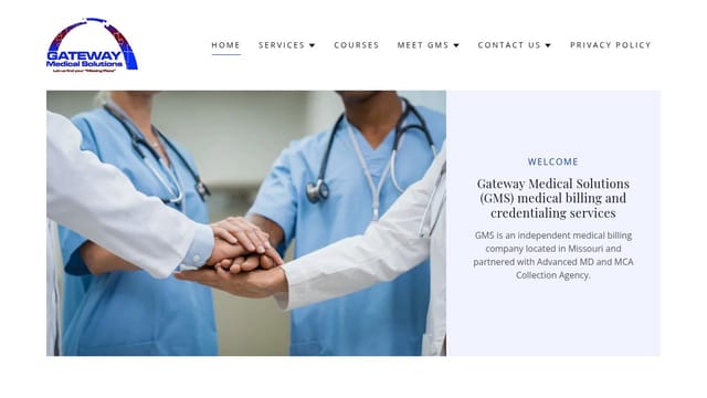 Gateway Medical Solutions homepage