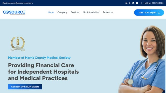 GoSource homepage