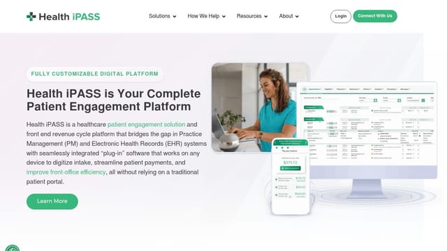 Health iPASS Inc. homepage