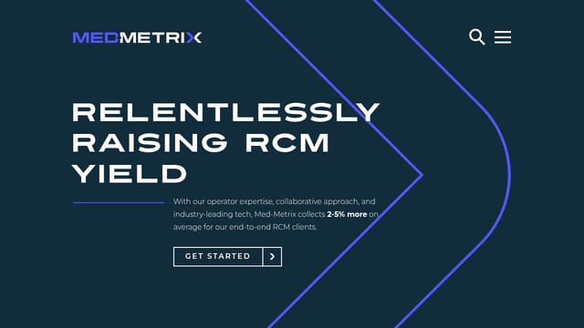 Med Metrix homepage
