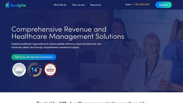 Neolytix homepage