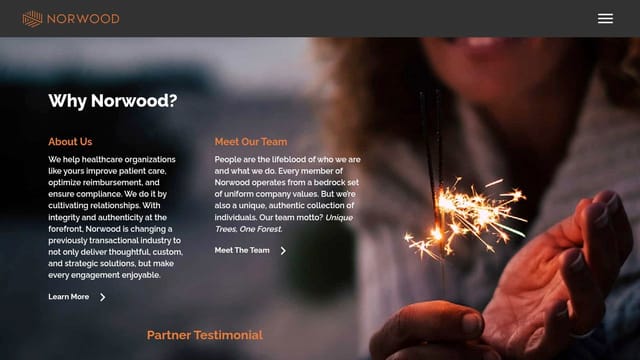 Norwood homepage