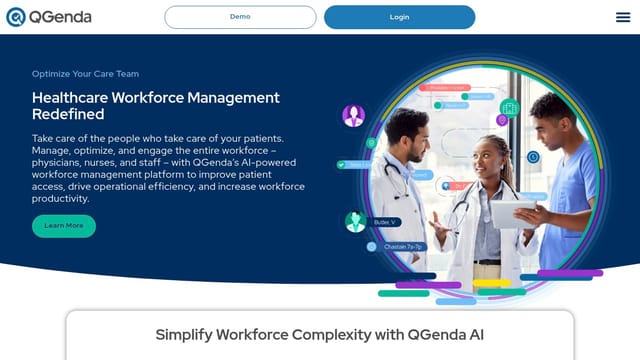 QGenda homepage