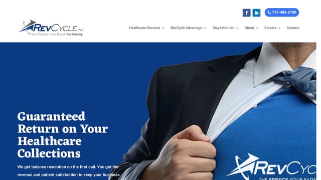 RevCycle, Inc. homepage