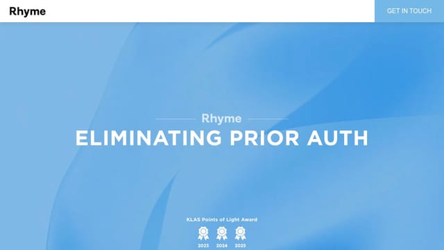 Rhyme homepage