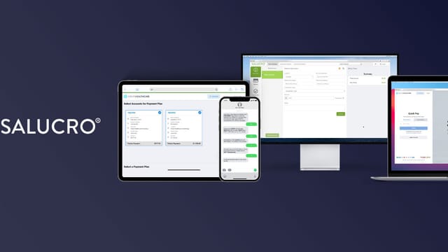Salucro Healthcare Solutions homepage