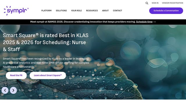 symplr homepage