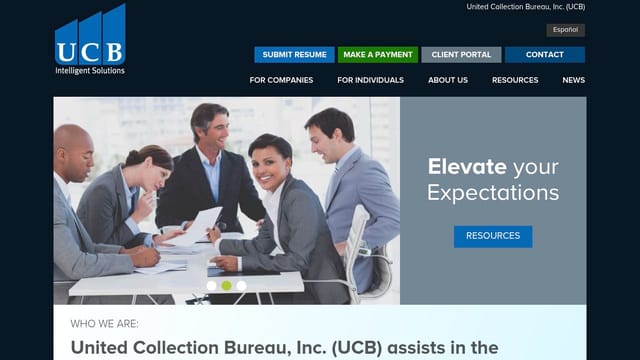 UCB homepage
