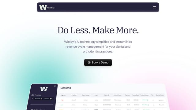 WieldyAi homepage