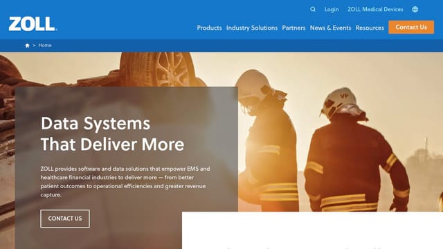 ZOLL Data Systems homepage