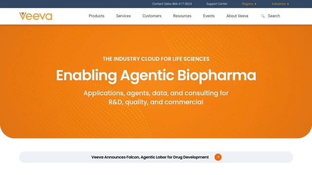 Veeva Systems homepage