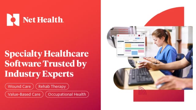 Net Health homepage