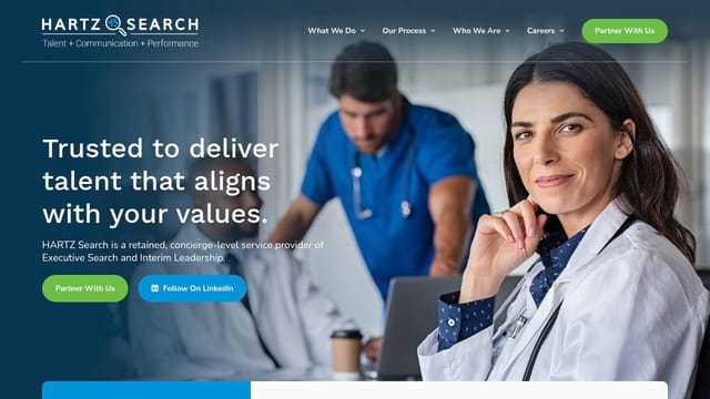 HARTZ Search homepage