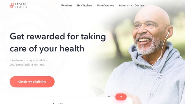 Sempre Health homepage