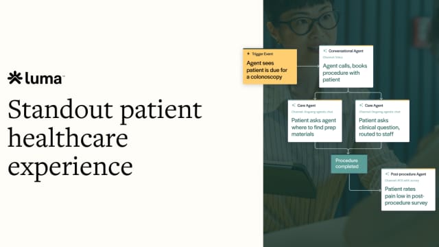 Luma Health homepage